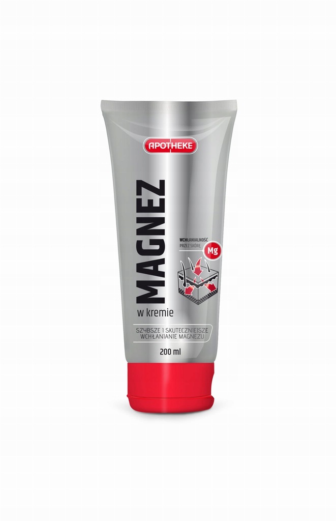APOTHEKE Magnesium Creme gegen Muskelkrämpfe 200 ml