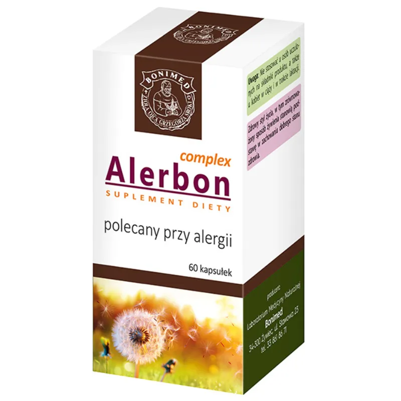 Alerbon Complex 60 Kapseln Nahrungsergänzung mit Quercetin und Perilla