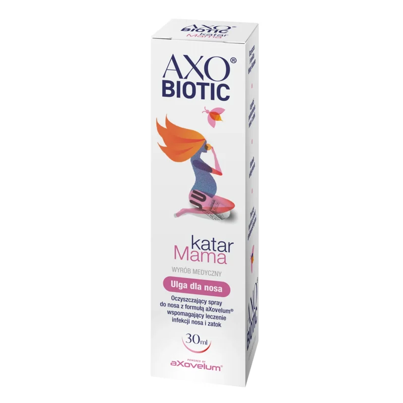 AxoBIOTIC Katar Mama Nasenspray 30 ml für sanfte Reinigung und Pflege der Nase
