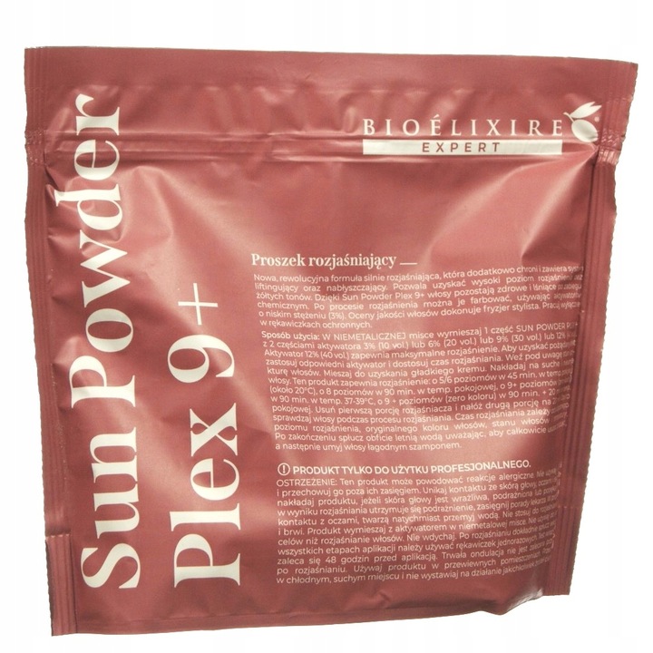 Bioelixire Sun Plex 9+ professioneller Haaraufheller Blondierpulver 500 g