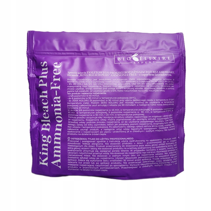 Bioelixire King Bleach Plus violetter Haaraufheller ohne Ammoniak 500 g