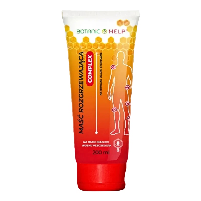 Botanic Help Complex Wärmesalbe 200 ml zur Muskelentspannung und wärmenden Massage