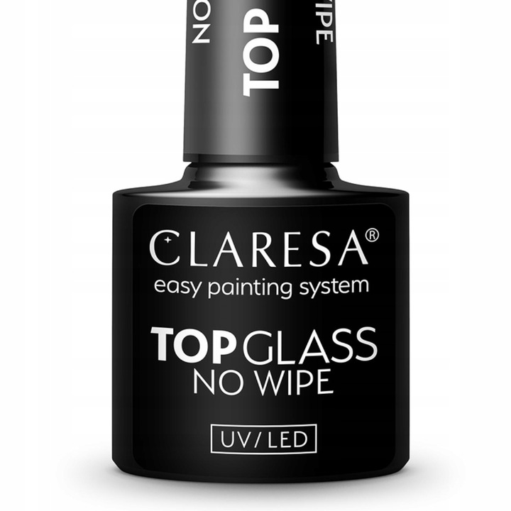 CLARESA Top Glass No Wipe mit Wet-Look- und Glas-Effekt