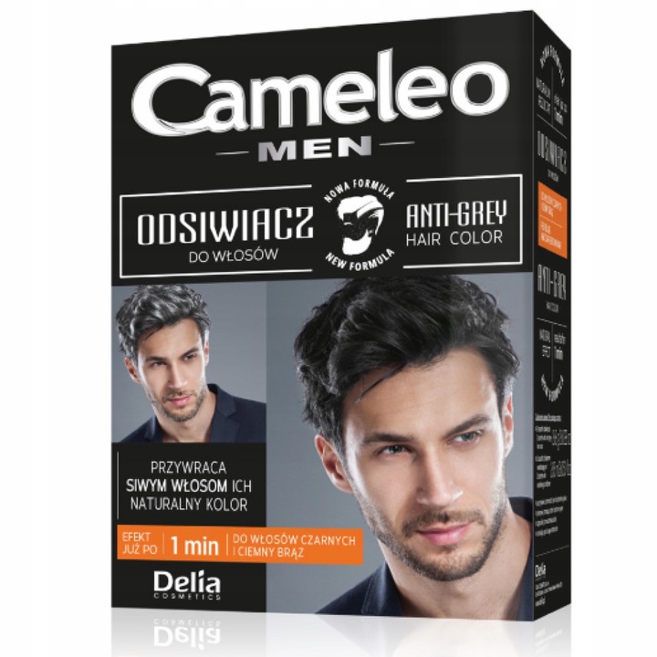 Delia Cameleo Men Anti Graumittel Schwarz
