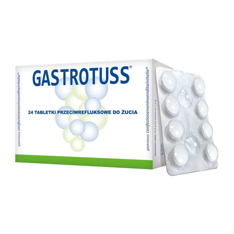 Gastrotuss Kautabletten gegen Reflux und Sodbrennen