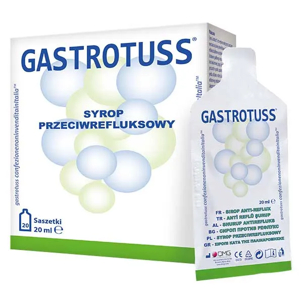 Gastrotuss Anti-Reflux Sirup gegen Sodbrennen und Refluxbeschwerden