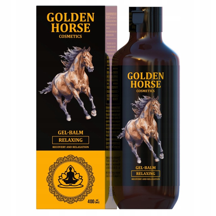Golden Horse Kühlender Balsam-Gel Pferdesalbe 400 ml