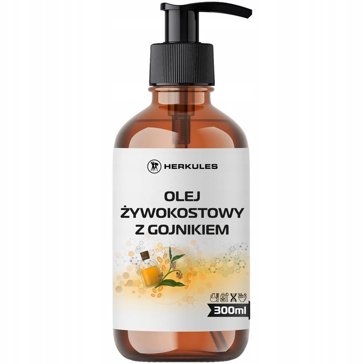 HERKULES Beinwellöl mit Eisenkraut 300 ml Massageöl für Muskeln und Gelenke