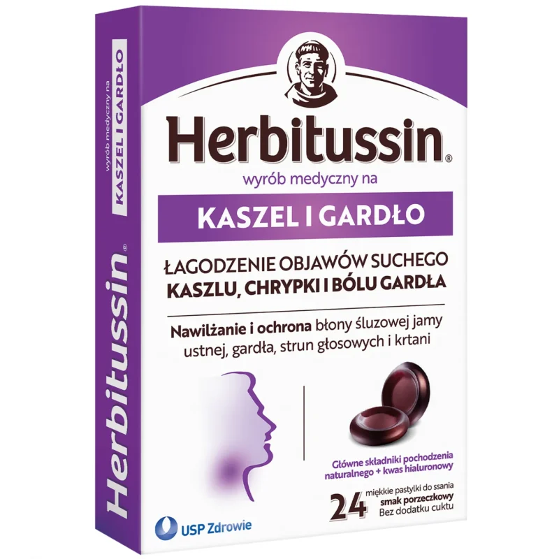 Herbitussin Husten und Hals Johannisbeer Lutschtabletten bei trockenem Husten