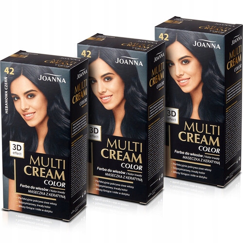 Joanna Multi Cream Haarfarbe Ebenholzschwarz 42