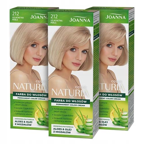 Joanna Naturia Color Haarfarbe Edle Perle 212 Hellblond