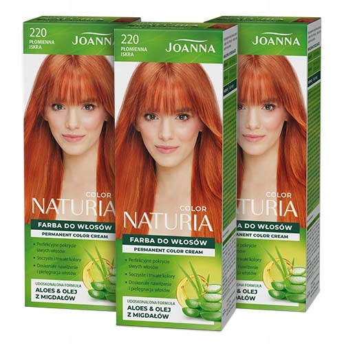 Joanna Naturia Color Haarfarbe Flammender Funke 220 Kupfer