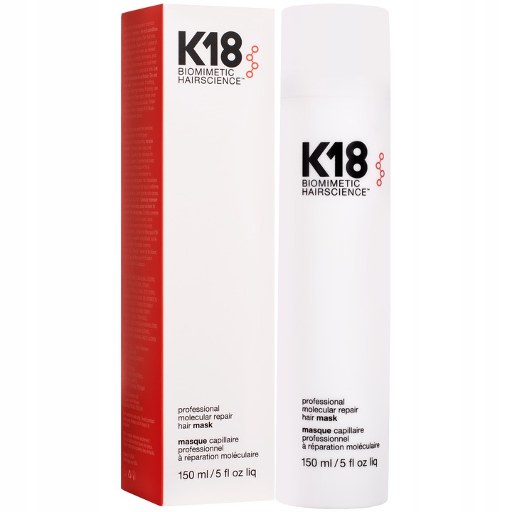 K18 Professional Molecular Repair Hair Mask 150 ml professionelle Haarreparatur
