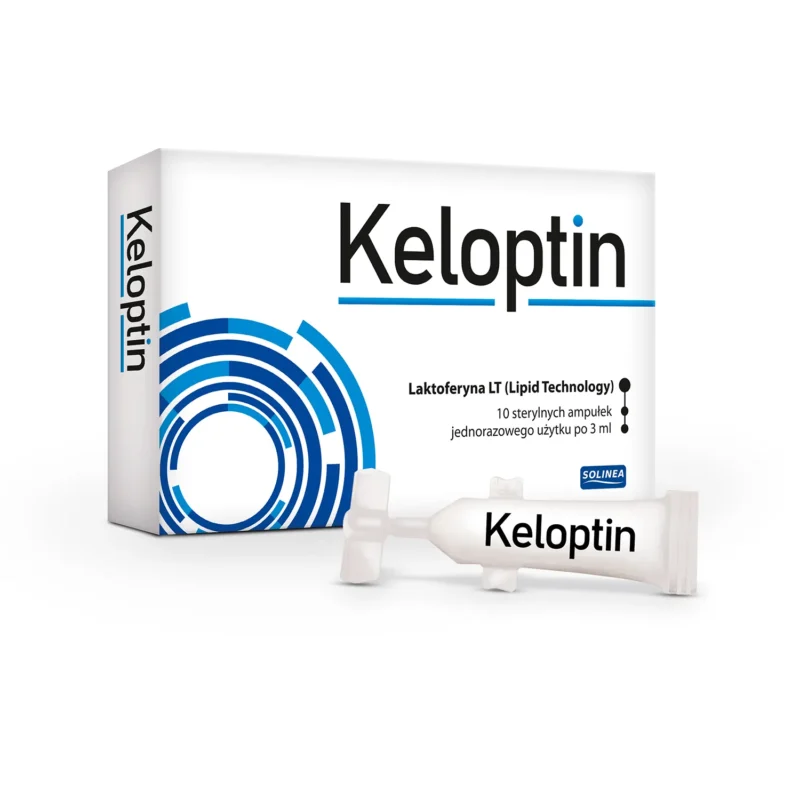 Keloptin Creme mit liposomaler Laktoferrin Medizinprodukt 10 Ampullen à 3 ml