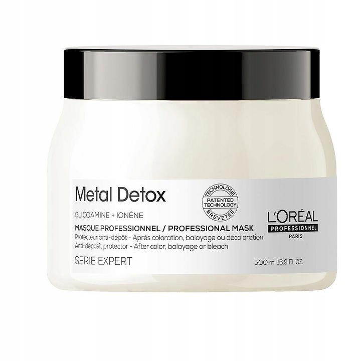 L’Oréal Professionnel Metal Detox Haarmaske für blondiertes und coloriertes Haar 500 ml
