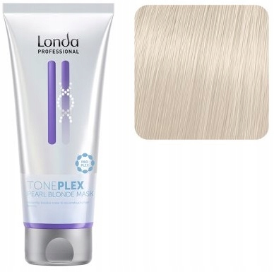 Londa Toneplex Pearl Blonde färbende Maske 200 ml gegen Gelbstich für kühles Blond