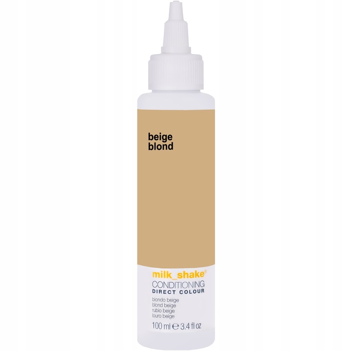 Milk Shake Direct Colour Beige Blond 100ml tönende Haarspülung ohne Ammoniak für gepflegte und glänzende Haare