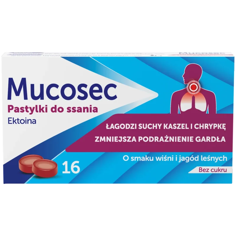 Mucosec Lutschtabletten mit Ektoin gegen trockenen Husten