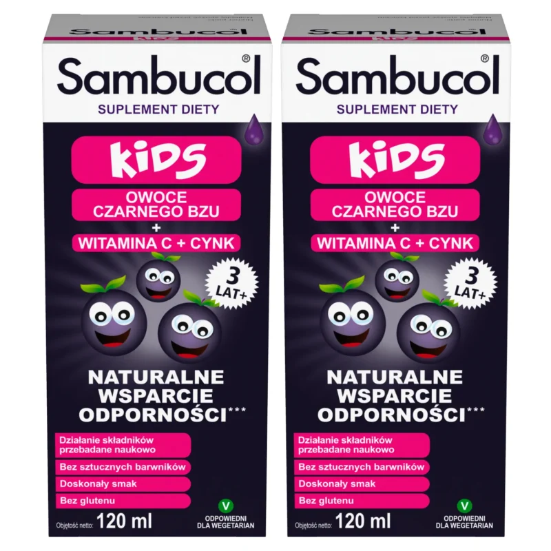 Sambucol Kids Flüssigkeit mit Holunder für Kinder ab 3 Jahren