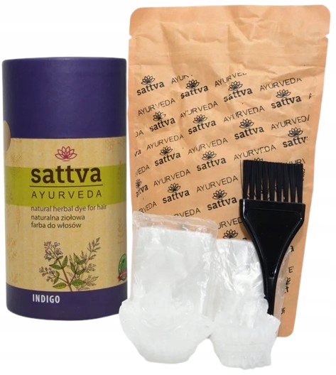 Sattva Pflanzenhaarfarbe Indigo 150 g