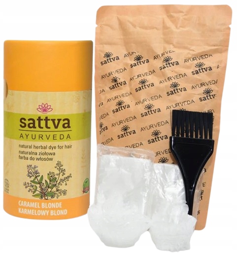 Sattva Pflanzenhaarfarbe Karamellblond 150 g