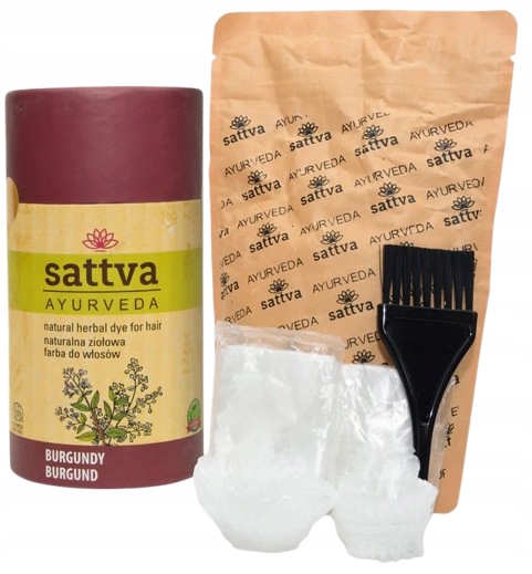 Sattva Pflanzenhaarfarbe Rotwein 150 g