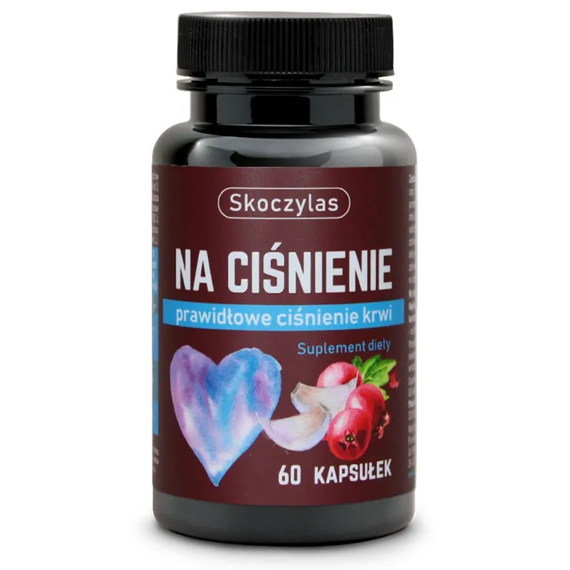 Skoczylas Blutdruck – Kalium, Aronia und Weißdorn, pflanzliche Kapseln zur Unterstützung des Blutdrucks