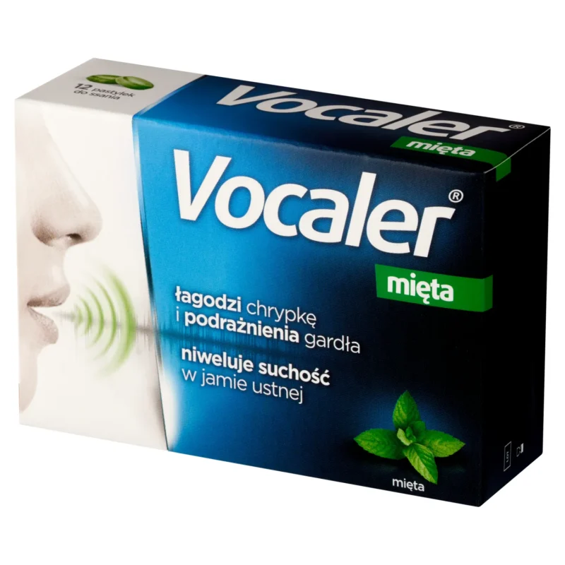 Vocaler Minz Lutschtabletten bei Heiserkeit und trockenem Hals