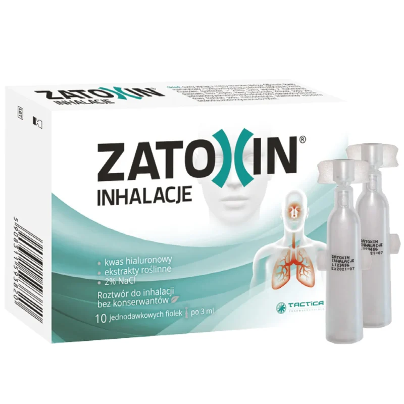 Zatoxin Inhalationen Inhalationslösung 3 ml Ampullen mit Pflanzenextrakten