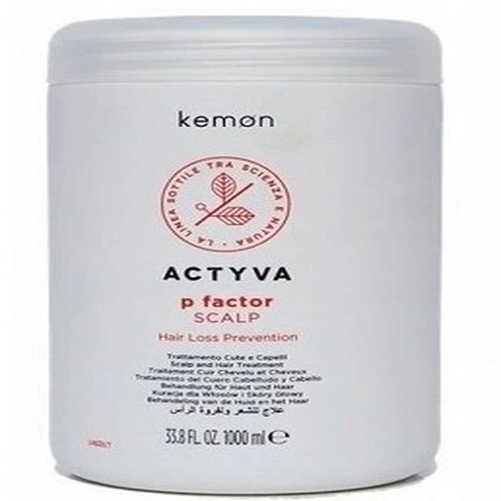 Kemon Actyva P-Factor Scalp Haarausfall-vorbeugende Kopfhautkur zur Stärkung der Haarwurzeln