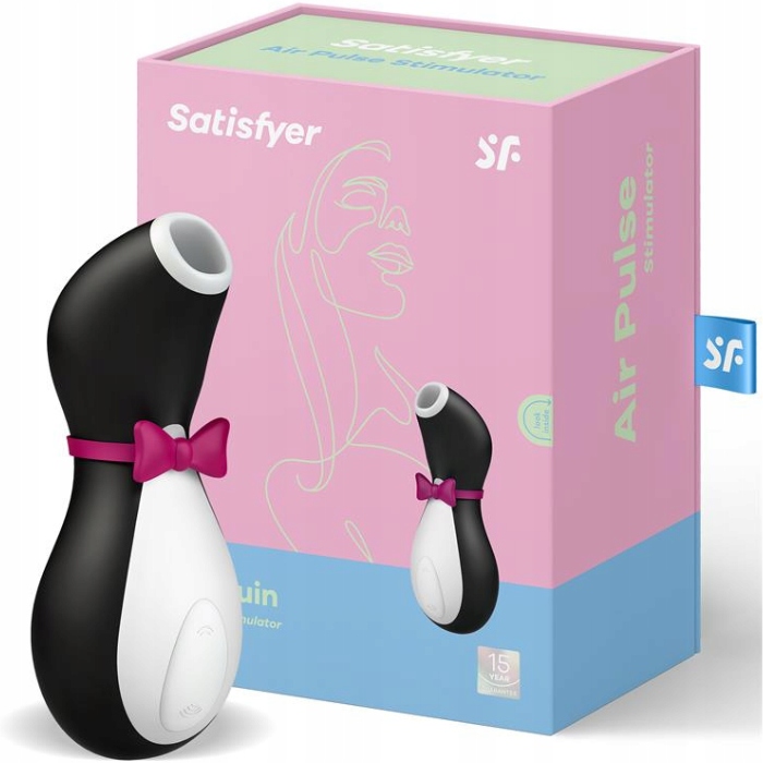 Satisfyer Penguin Klitorisstimulator mit 11 Modi, leise und wasserdicht