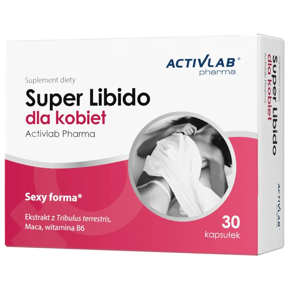 Activlab Pharma Super Libido für Frauen Kapseln mit Maca, Tribulus, Ashwagandha und Vitaminen