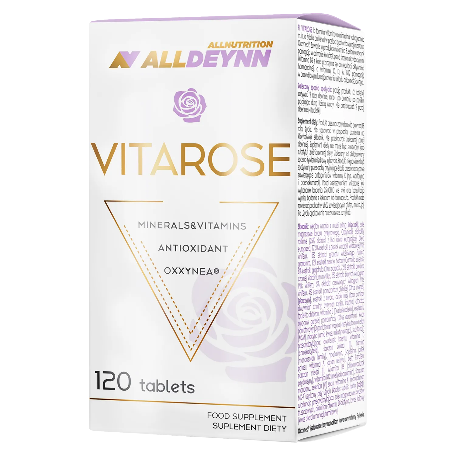 Allnutrition Alldeynn SunRose Multivitamin für Frauen 120 Tabletten