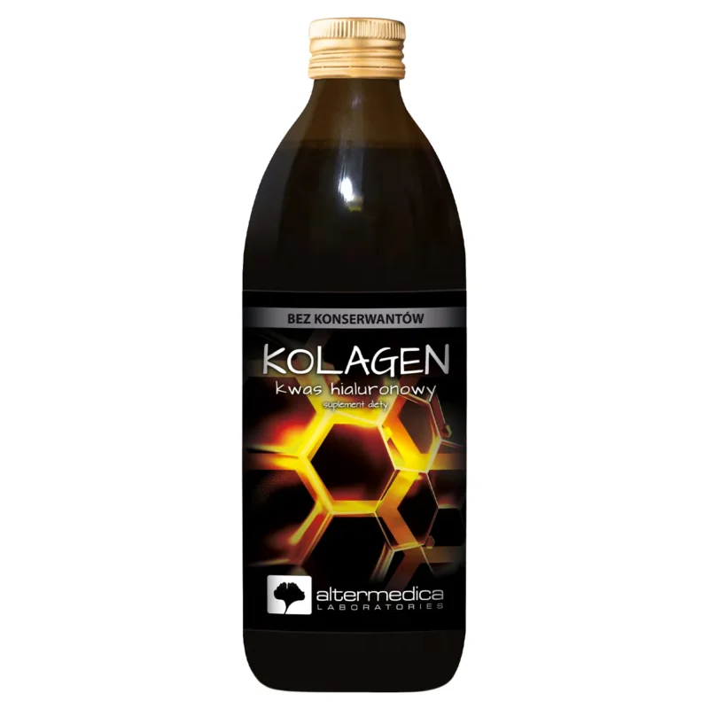 Alter Medica Kollagen mit Hyaluronsäure 500 ml flüssiges Kollagen Mango Geschmack