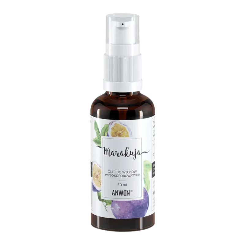 Anwen Maracuja Haaröl 50 ml für hochporöses Haar Pflegeöl mit Maracuja Duft