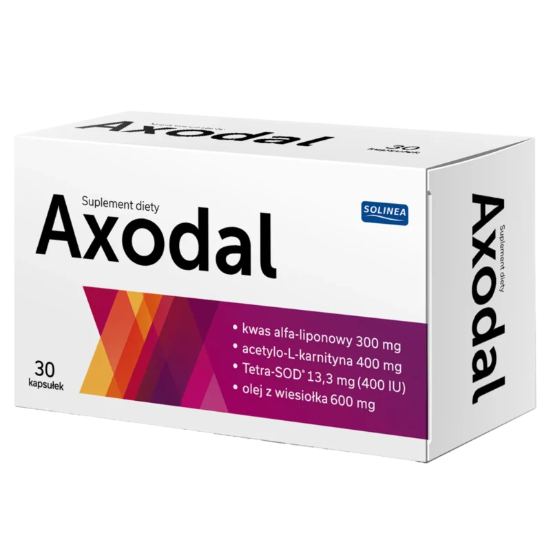 Axodal Kapseln Nahrungsergänzung mit Alpha-Liponsäure und Acetyl-L-Carnitin