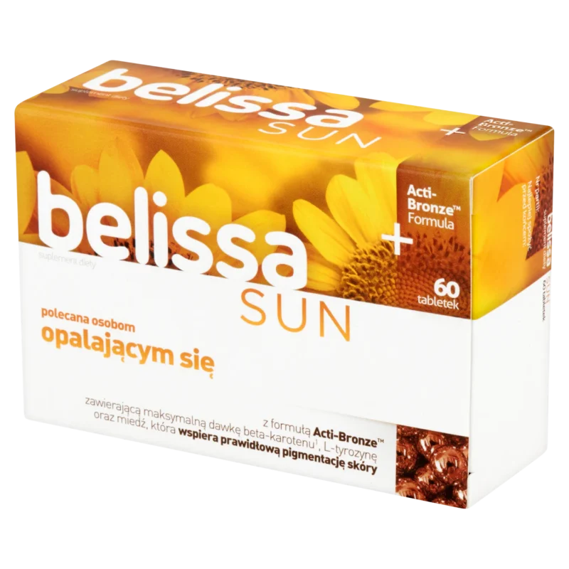 Belissa Sun Tabletten mit Beta-Carotin und Kupfer zur Unterstützung der Hautbräune und Pigmentierung