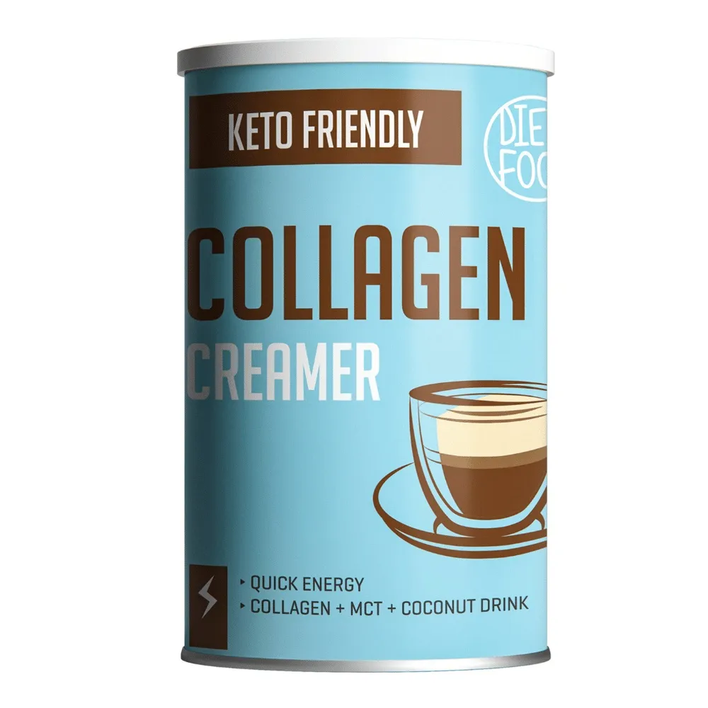 Diet-Food Keto Kollagen Kaffee Creamer 300 g mit MCT und Kokos Kaffeezusatz