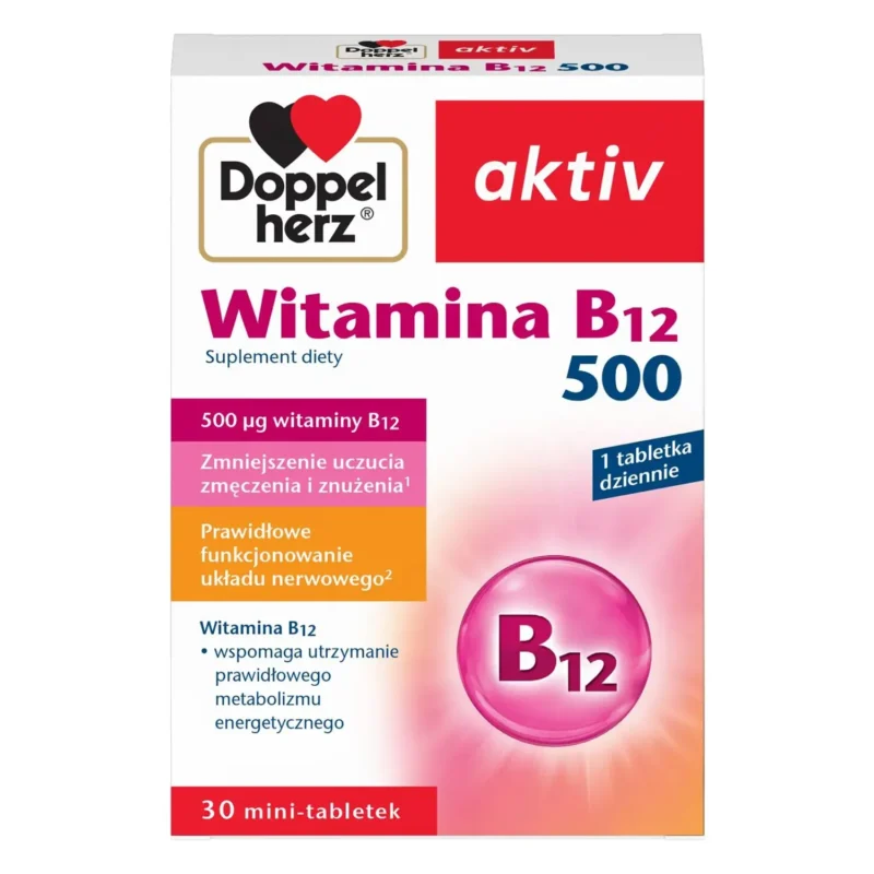 Vitamin B12, Energie, Nervensystem, Immunsystem, Nahrungsergänzung