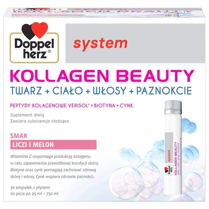 Kollagen Drink, Kollagen Beauty, Verisol, Hautpflege, Nahrungsergänzung