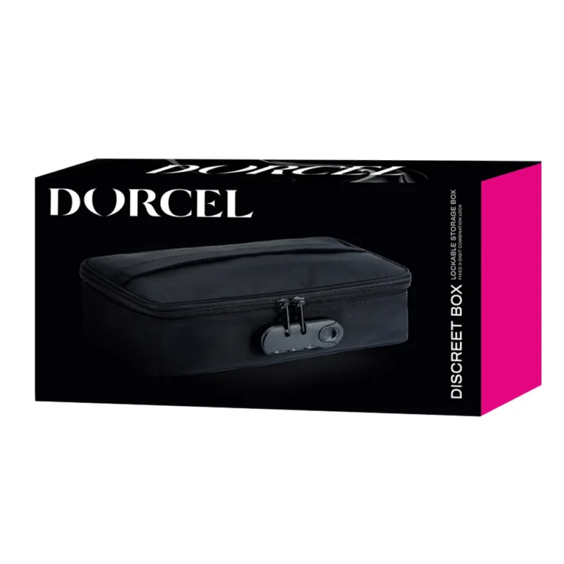 Dorcel Discreet Box diskrete Aufbewahrungsbox für Sexspielzeug mit Zahlenschloss