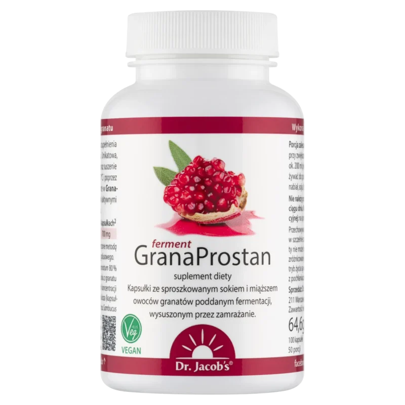 Dr. Jacob’s GranaProstan Ferment Granatapfel Kapseln Polyphenole