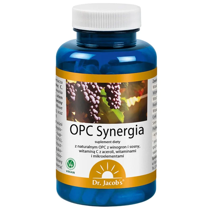 Dr. Jacob’s OPC Synergia Kapseln mit OPC und Polyphenolen