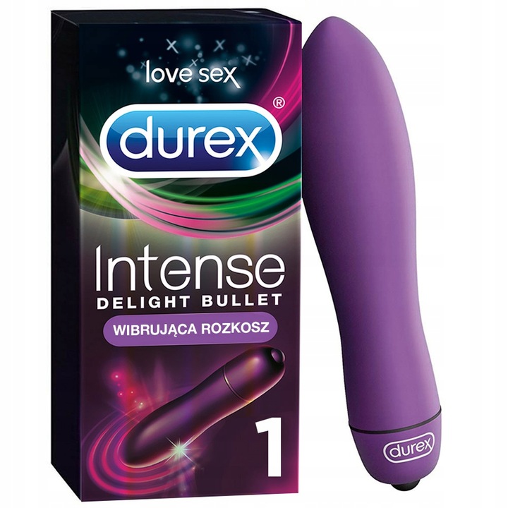 Durex Intense Delight Bullet Mini Vibrator diskret und wasserdicht für intensive Stimulation