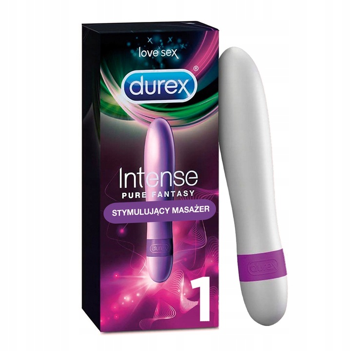 Durex Intense Pure Fantasy Vibrator kompakt und wasserdicht mit einstellbarer Vibrationsstärke