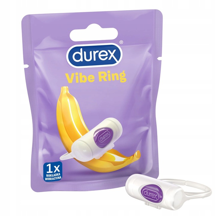 Durex Vibe Ring vibrierender Penisring für Paare mit intensiver Stimulation