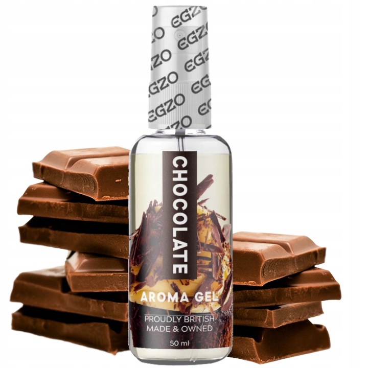 EGZO Oral Chocolate 50 ml – essbares wasserbasiertes Gleitgel mit Schokoladengeschmack für Oralsex