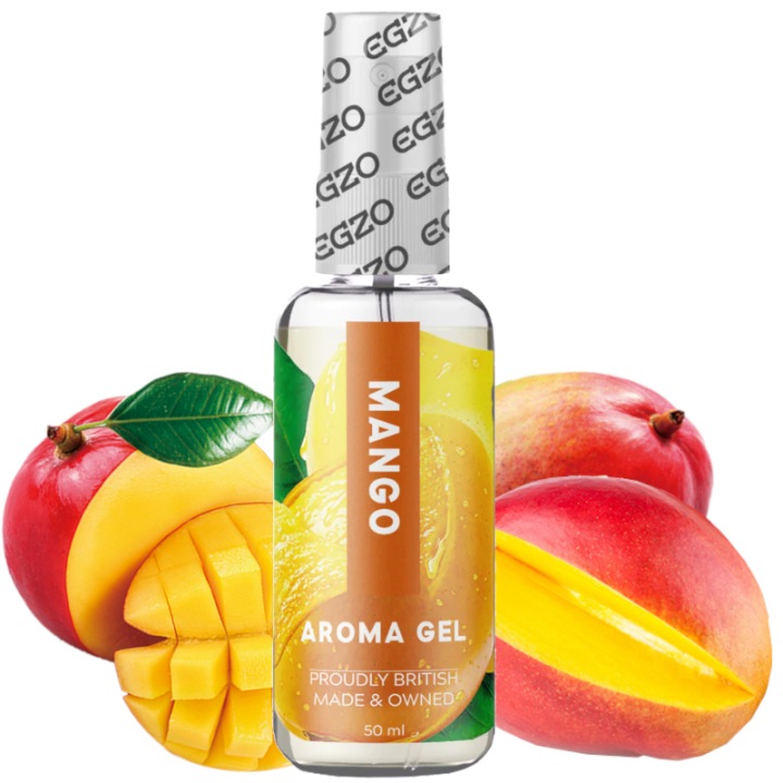 EGZO Oral Mango 50 ml – essbares wasserbasiertes Gleitgel mit Mangogeschmack für Oralsex
