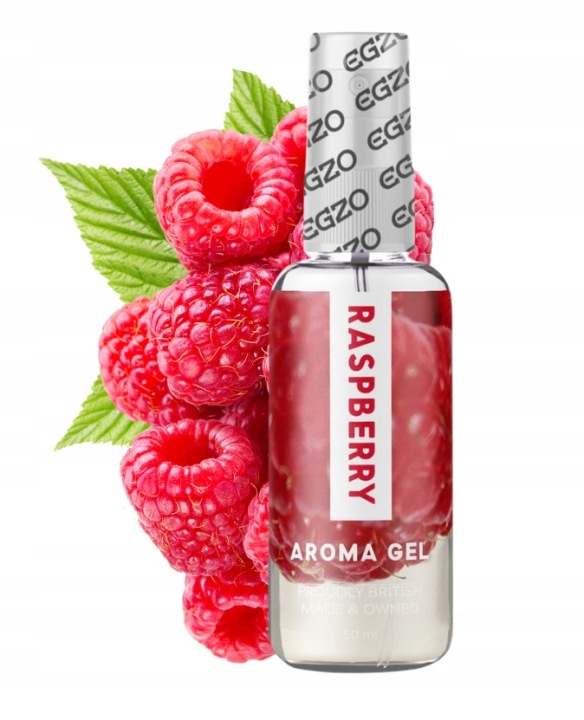 EGZO Oral Raspberry 50 ml – essbares wasserbasiertes Gleitgel mit Himbeergeschmack für Oralsex