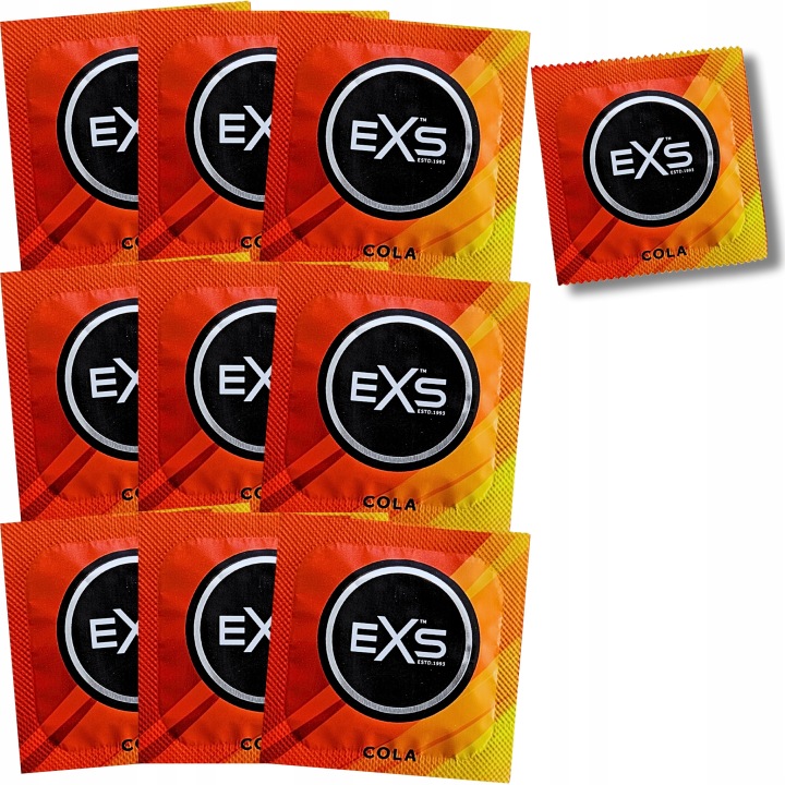 EXS Cola Kondome 50 Stück aromatisierte Latexkondome